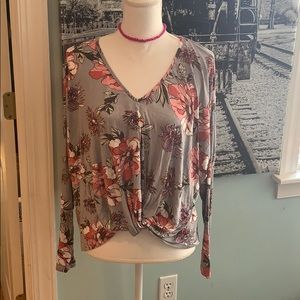 Floral “Blooms in the City” top